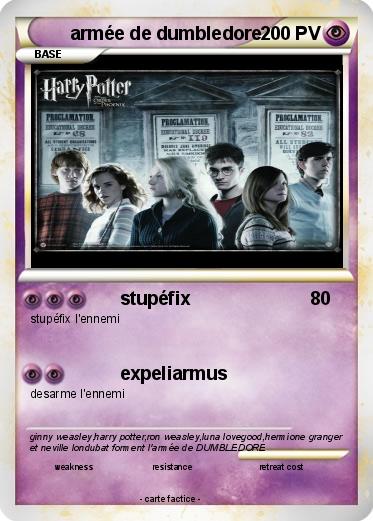 Pokemon armée de dumbledore