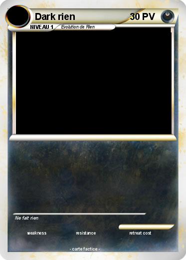 Pokemon Dark rien