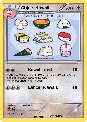Pokemon Objets Kawaii.