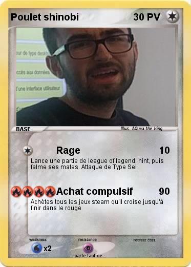 Pokemon Poulet shinobi