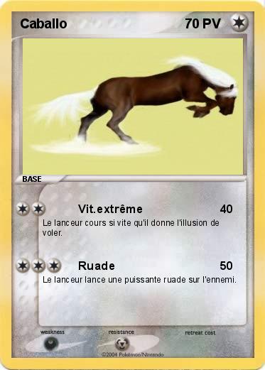 Pokemon Caballo
