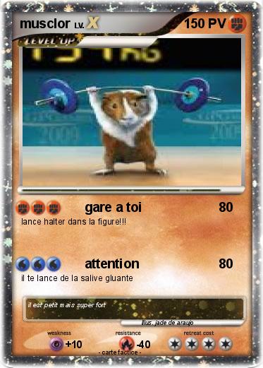 Pokemon musclor