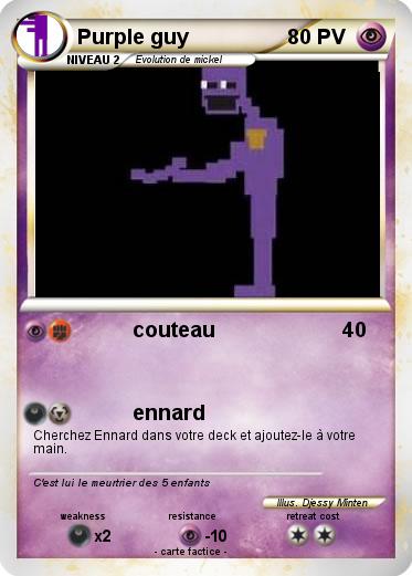 Pokemon Purple guy