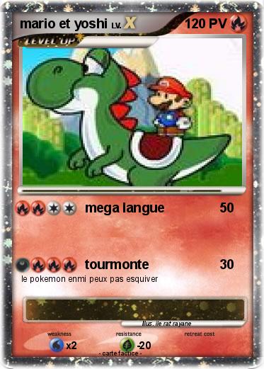 Pokemon mario et yoshi