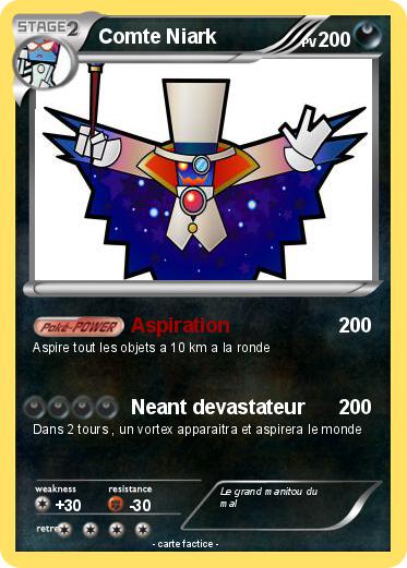 Pokemon Comte Niark