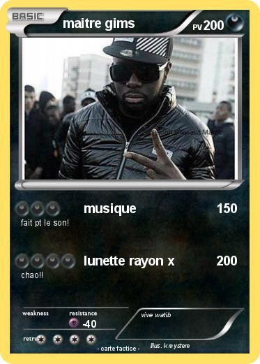 Pokemon maitre gims