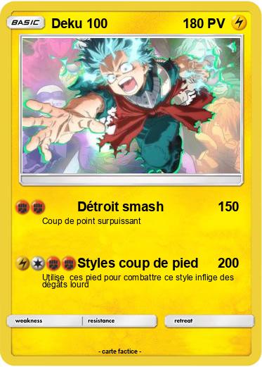Pokemon Deku 100