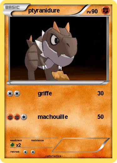 Pokemon ptyranidure