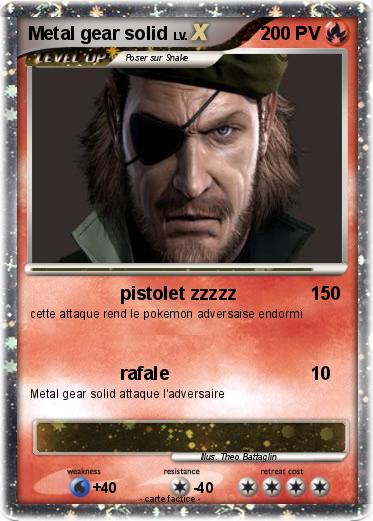 Pokemon Metal gear solid