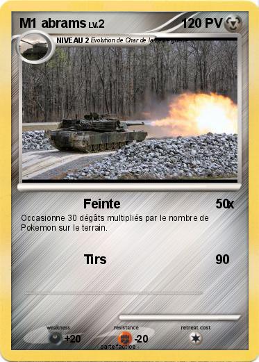 Pokemon M1 abrams