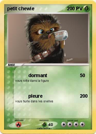 Pokemon petit chewie