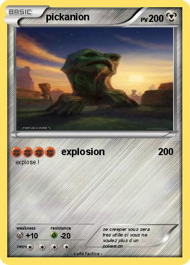 Pokemon pickanion