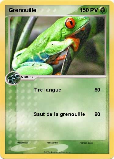 Pokemon Grenouille
