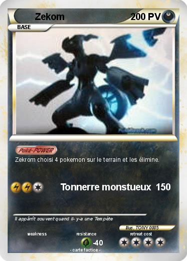 Pokemon Zekom