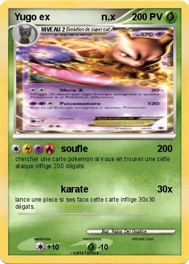 Pokemon Yugo ex                    n.x