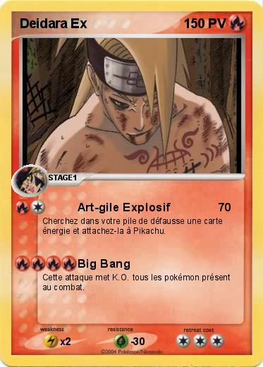 Pokemon Deidara Ex
