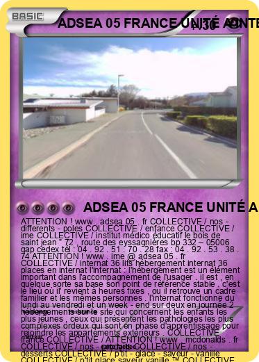 Pokemon ADSEA 05 FRANCE UNITÉ A INTERNAT FRANCE IME FRANCE