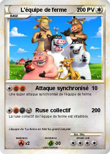 Pokemon L'équipe de ferme