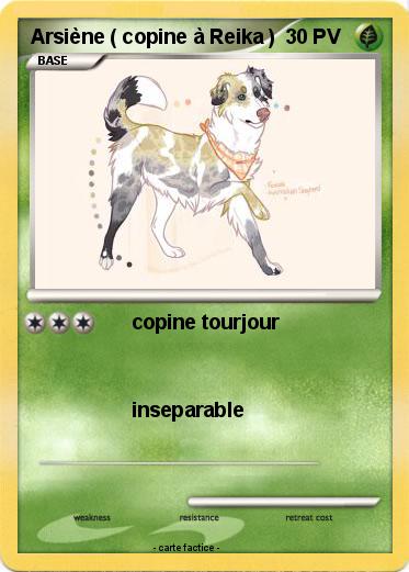 Pokemon Arsiène ( copine à Reika )