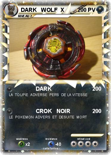 Pokemon DARK   WOLF  X
