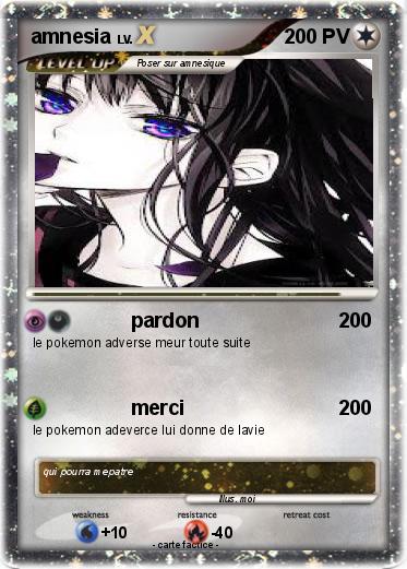 Pokemon amnesia