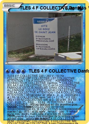 Pokemon TLES 4 F COLLECTIVE Danfoss ™