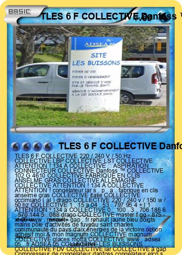 Pokemon TLES 6 F COLLECTIVE Danfoss ™