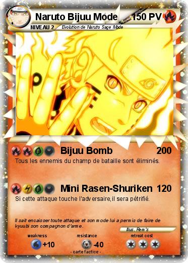 Pokemon Naruto Bijuu Mode