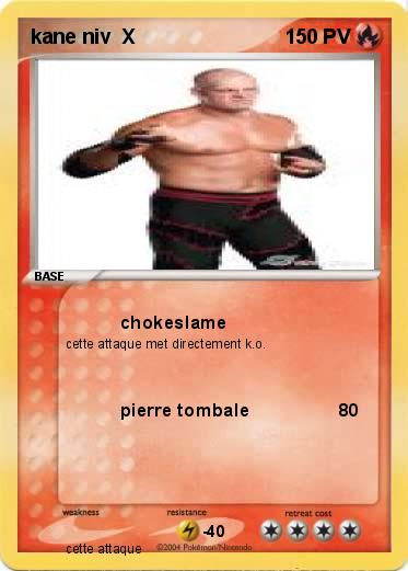 Pokemon kane niv  X