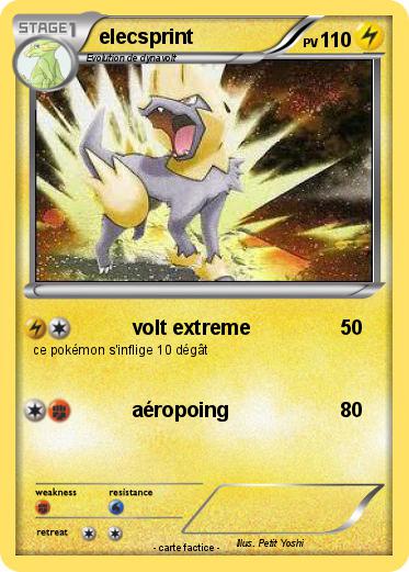 Pokemon elecsprint