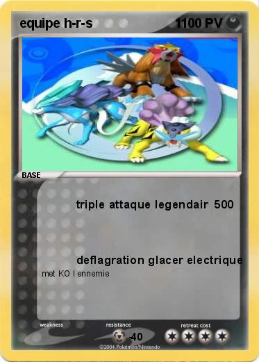 Pokemon equipe h-r-s                       1