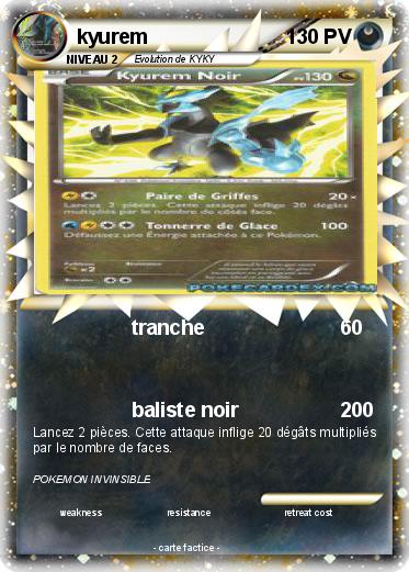Pokemon kyurem