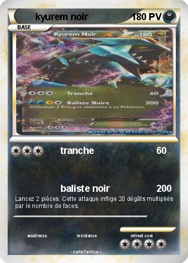 Pokemon kyurem noir