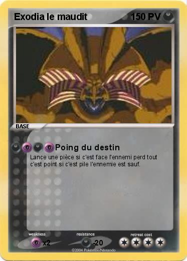 Pokemon Exodia le maudit