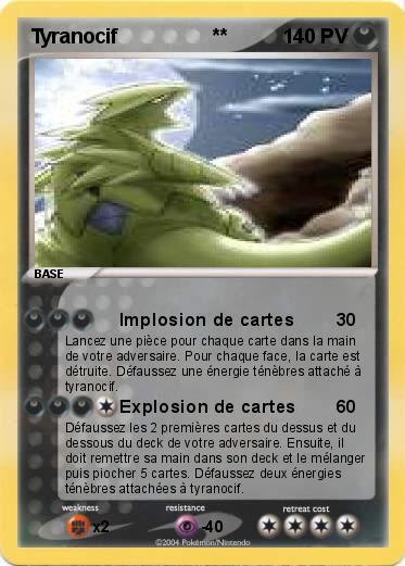 Pokemon Tyranocif                 **