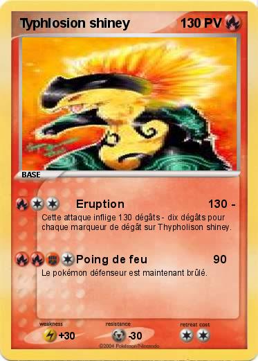 Pokemon Typhlosion shiney