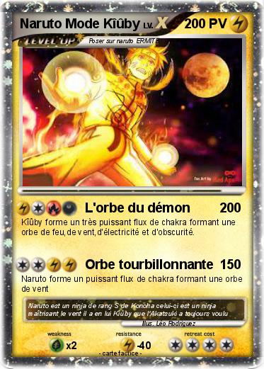 Pokemon Naruto Mode Kîûby