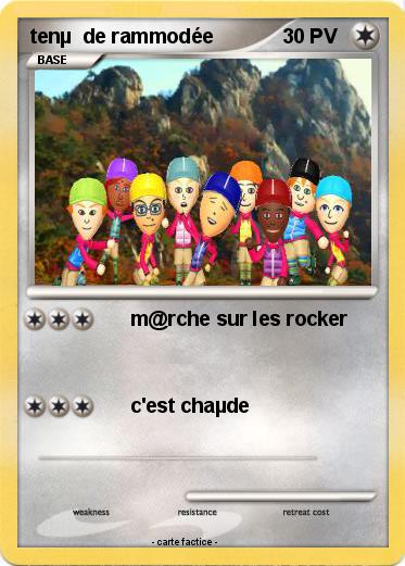Pokemon tenµ  de rammodée
