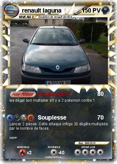 Pokemon renault laguna