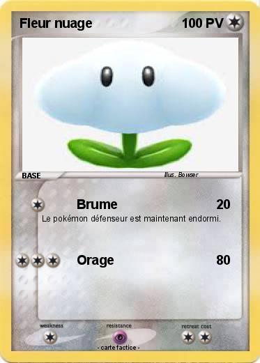 Pokemon Fleur nuage