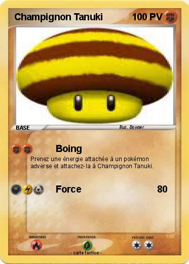 Pokemon Champignon Tanuki