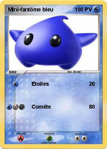 Pokemon Mini-fantôme bleu