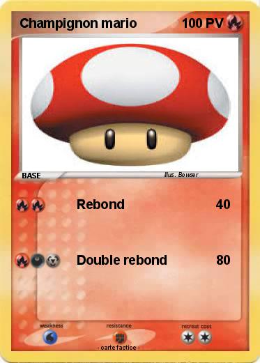 Pokemon Champignon mario