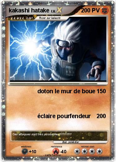 Pokemon kakashi hatake