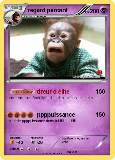 Pokemon regard percant