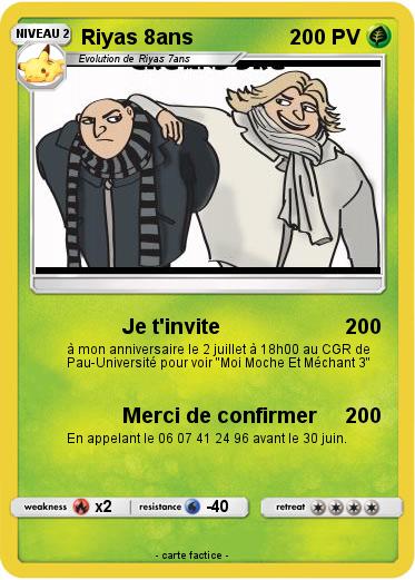 Pokemon Riyas 8ans