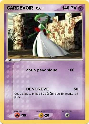 Pokemon GARDEVOIR  ex   