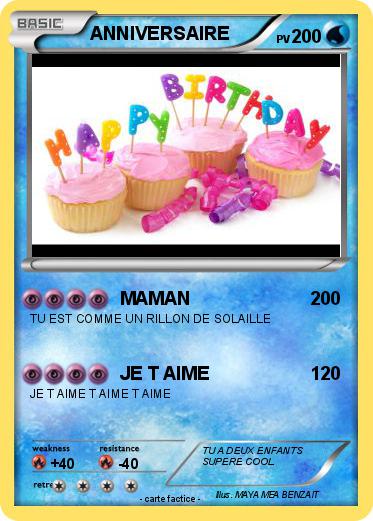 Pokemon ANNIVERSAIRE