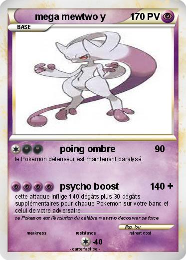 Pokemon mega mewtwo y