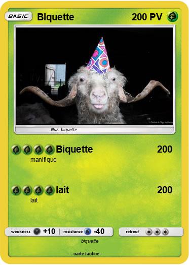 Pokemon BIquette